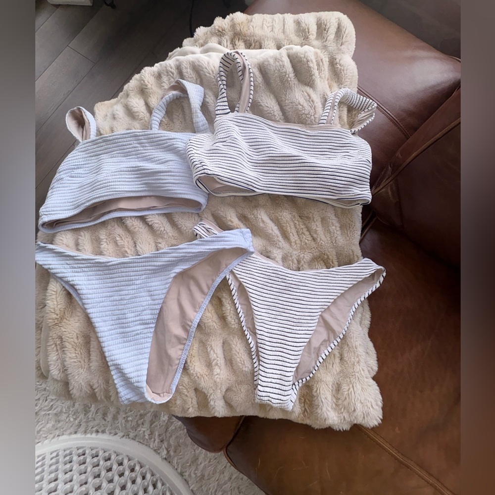 Lululemon Smocked Swim Top *B/C  smocked bottom bikini set x 2. Price for both